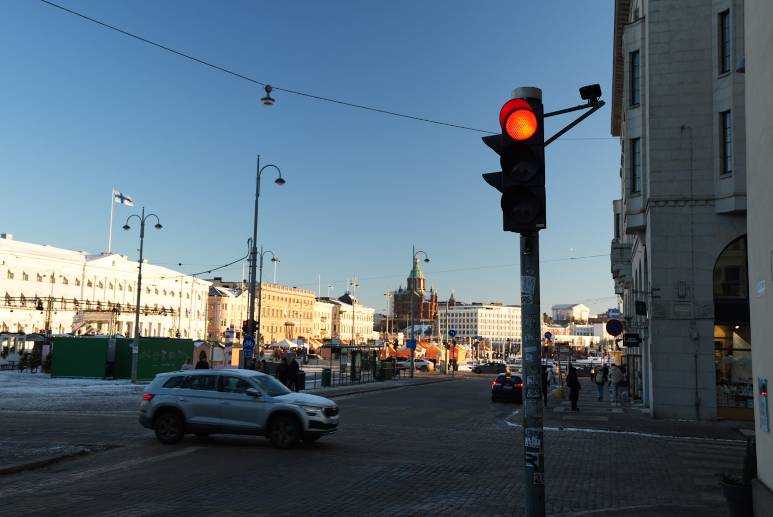 ヘルシンキの街並み