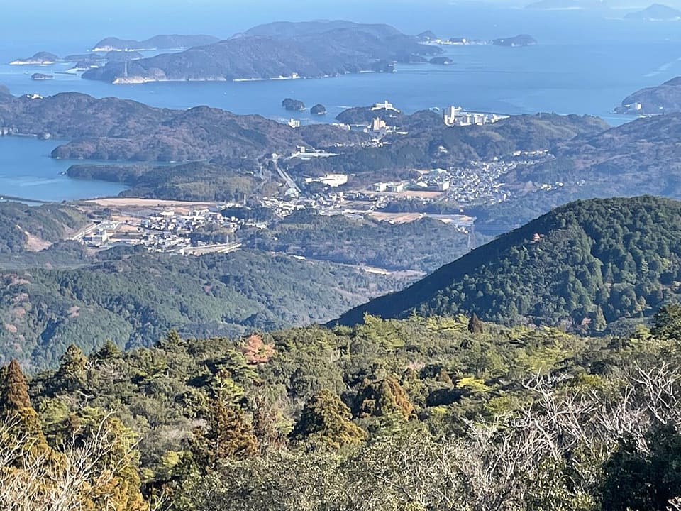 朝熊山展望台