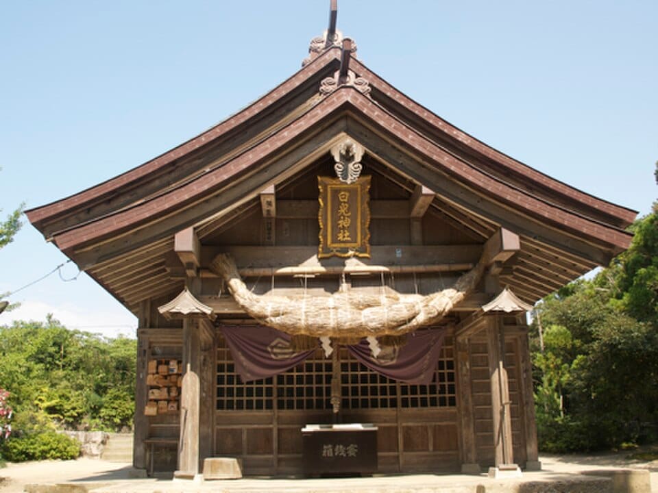 白兎神社と白兎海岸