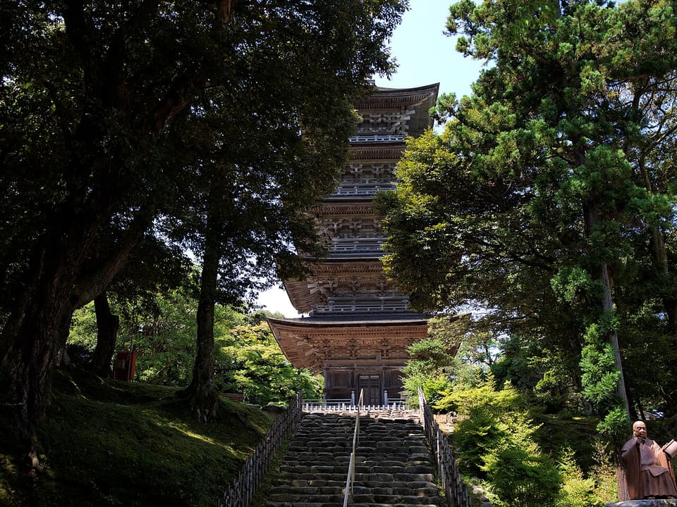 妙成寺 五重塔