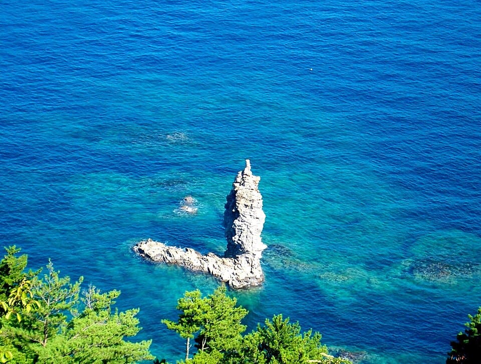 隠岐 ローソク島