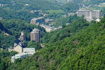 有馬温泉の町並み