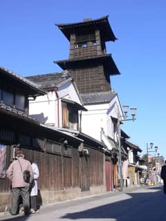 川越 蔵造りの町並み（時の鐘）