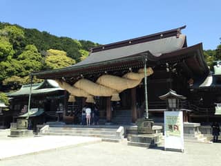 宮地嶽神社（光の道）