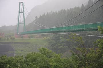 塩原 もみじ谷大吊橋