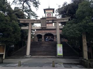 尾山神社 神門