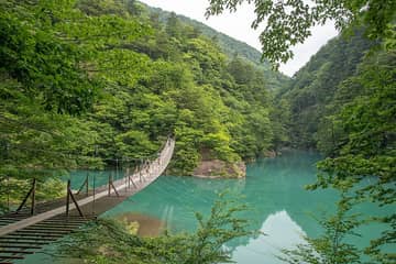 寸又峡 夢の吊橋