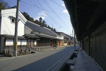 宇陀松山の町並み