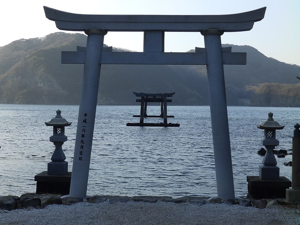 対馬 和多都美神社