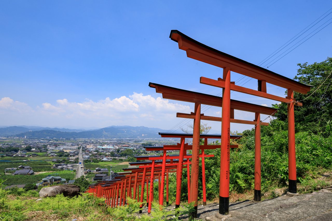 浮羽稲荷神社の写真(作例・写真提供:福岡県観光連盟)
