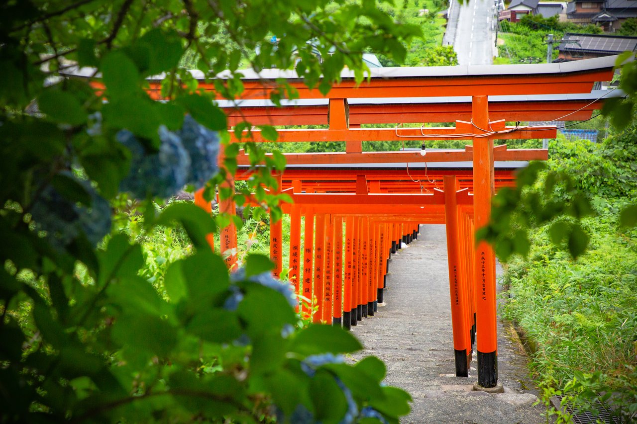 浮羽稲荷神社の写真(作例・写真提供:福岡県観光連盟)