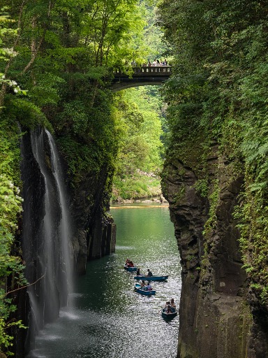 高千穂峡（宮崎県西臼杵郡）
